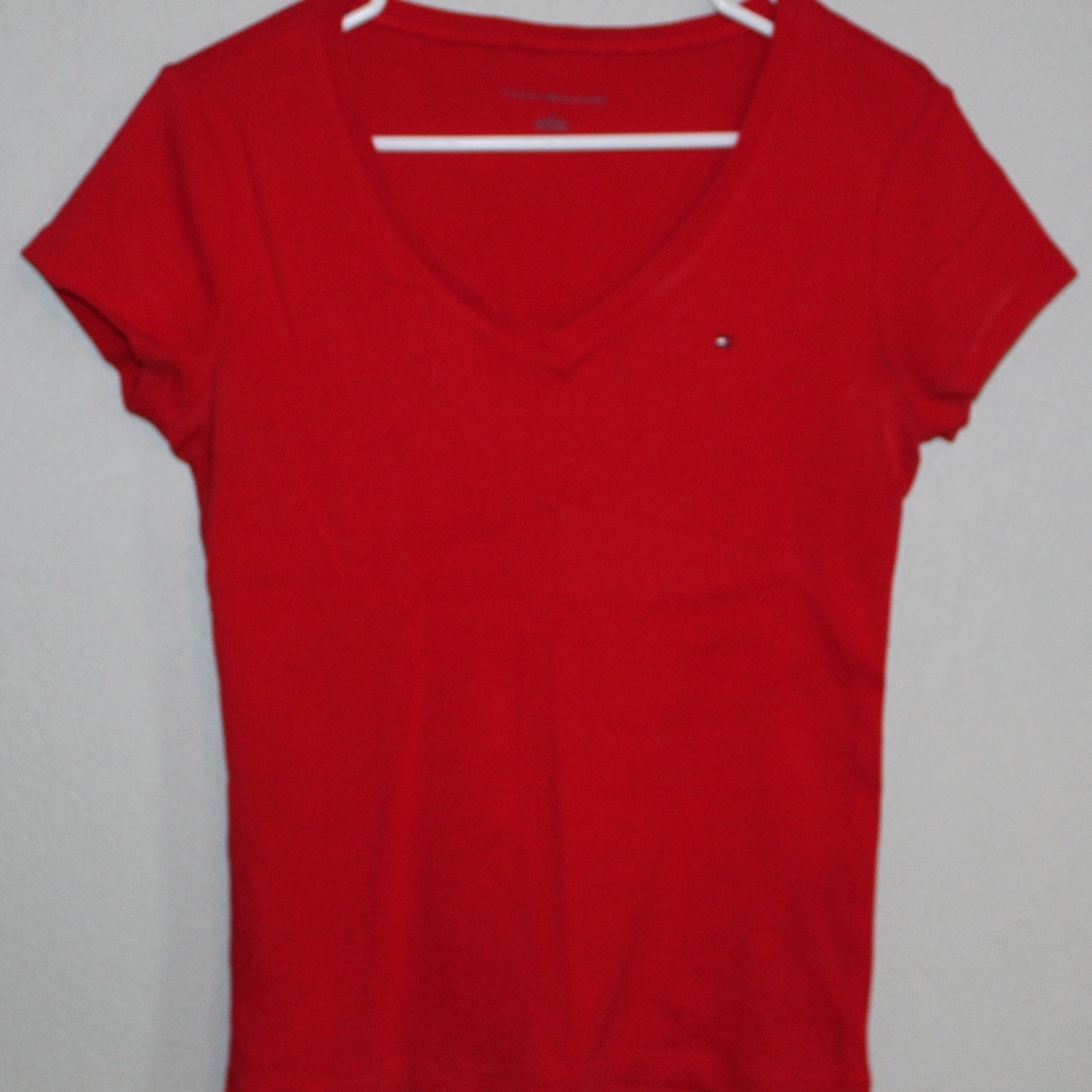 Medium, red, Tommy Hilfiger t-shirt